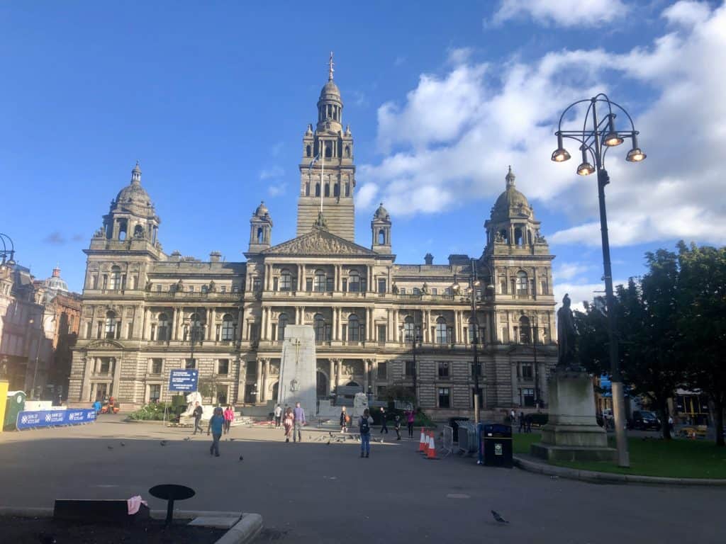 George Square, Glasgow, Szkocja