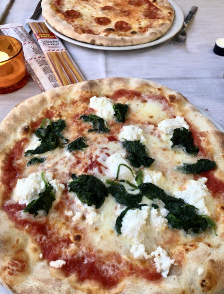 Pizza w Bergamo