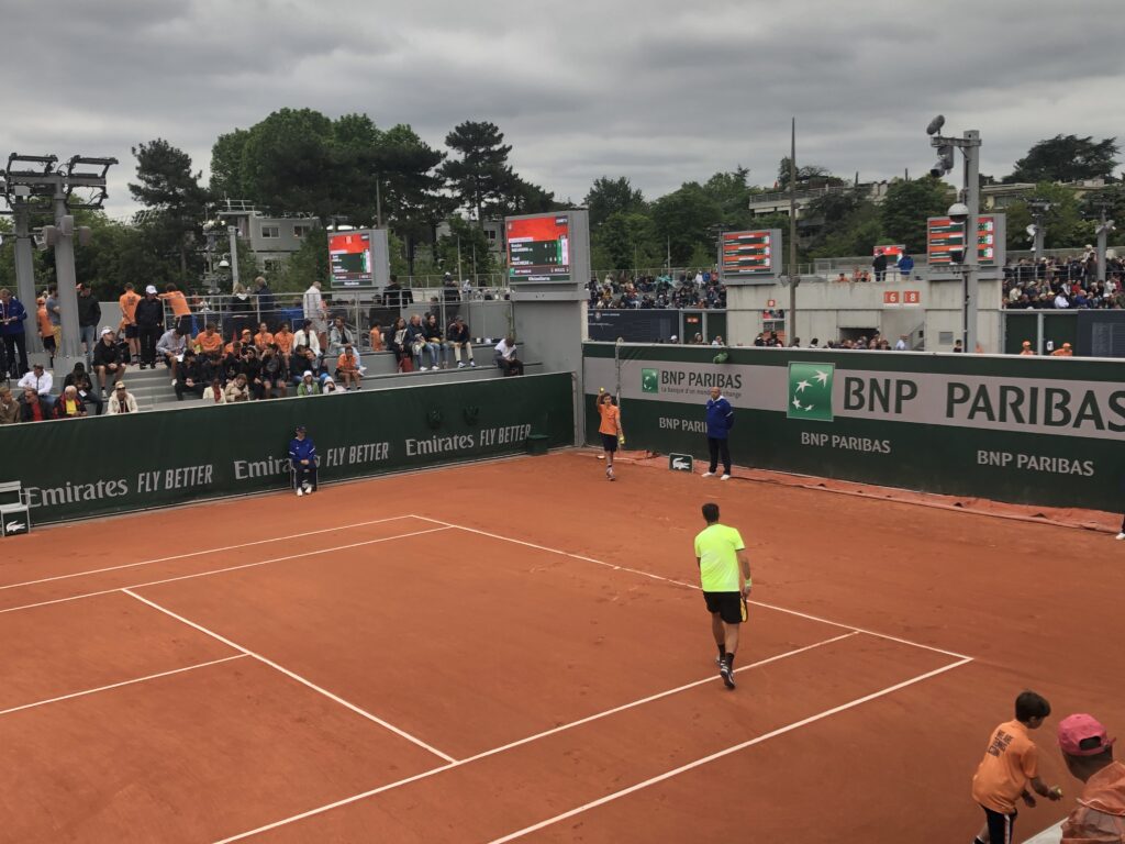 Kamil Majchrzak w pierwszej rundzie Roland Garros w Paryżu